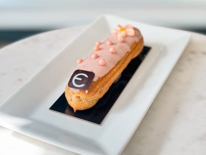 Cherry Blossom Eclair